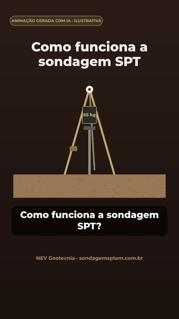 Como funciona a sondagem SPT